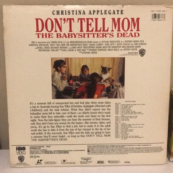 don’t tell mom the babysitter’s dead laserdisc - Picture 2 of 2